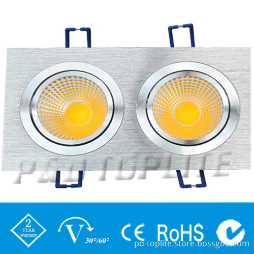 CE Approved 2*6W COB LED Downlight